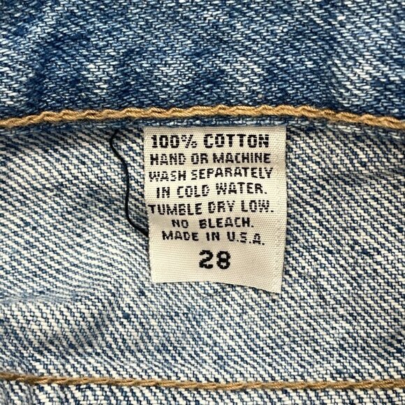 NWT Vtg Solo Semore Baggy Jeans Men's 28 90s Y2K Skate Wide Leg USA Made Denim - Picture 5 of 5